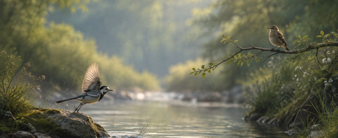 Quand on est la seule à traverser la rivière