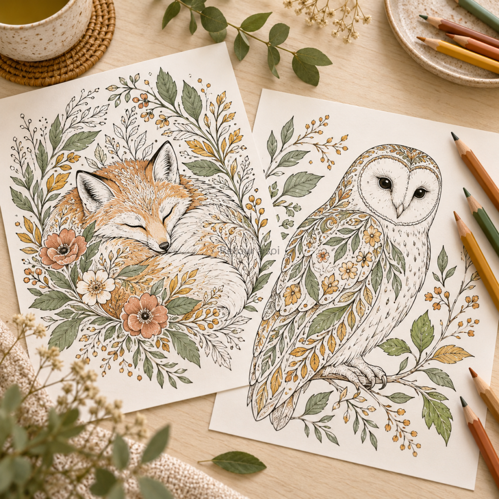 Coloriages & créativité