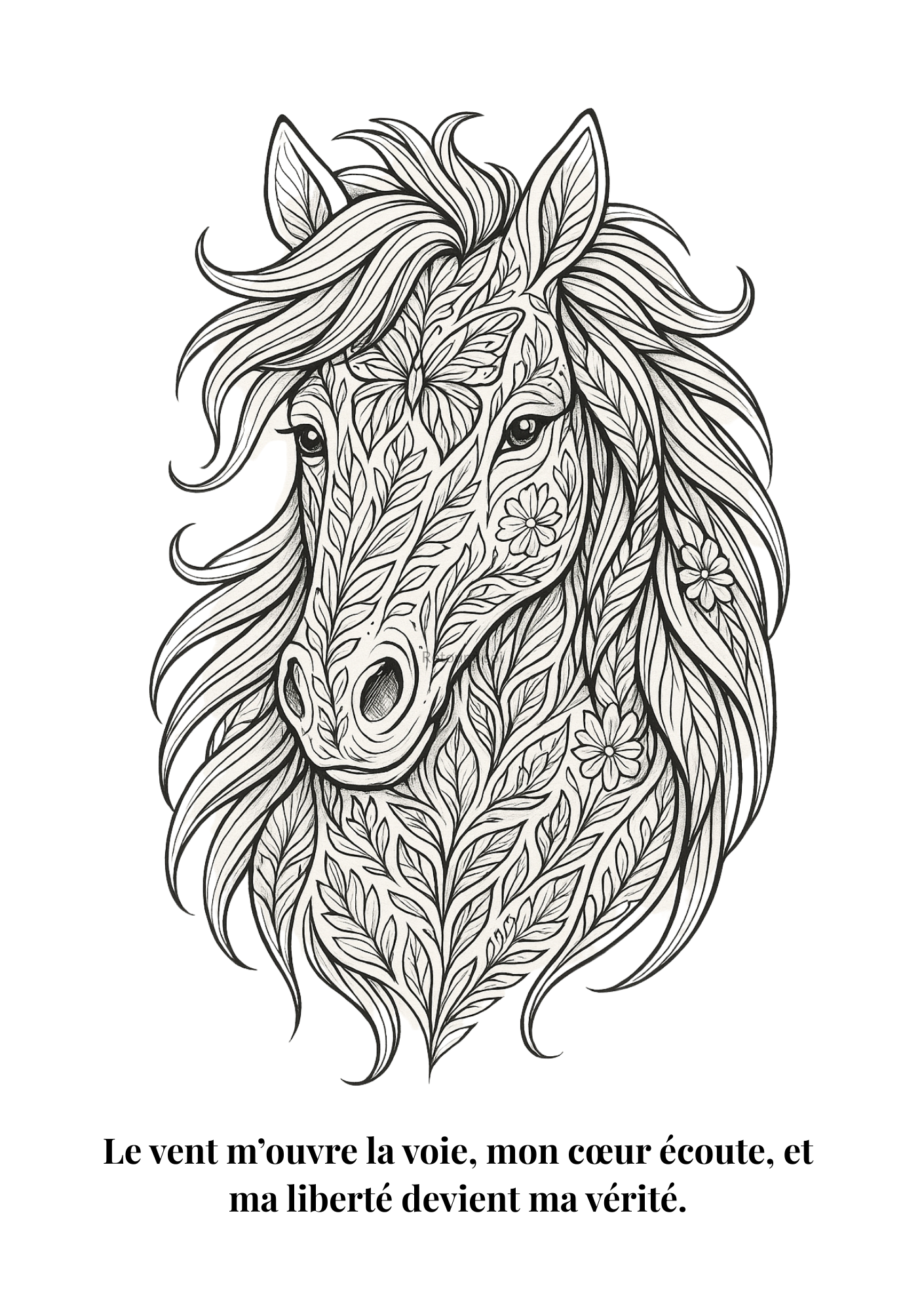 Zen coloriage animal et mantra 22p – Image 3